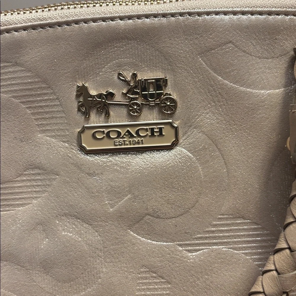 Coach Madison Sophia Satchel in Shimmer Leather - Picture 3 of 12